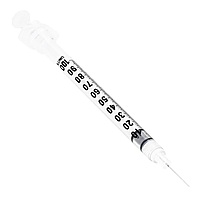 Sol-Care® Safety Insulin Syringe, Fixed Needle