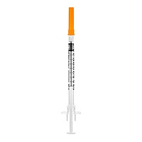 Sol-Care Safety Insulin Syringe – U-100, 0.5 mL , 30G Fixed Needle 5/16 (8 MM) Length