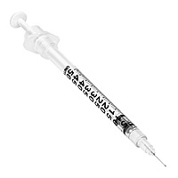 Sol-Care Safety Insulin Syringe – U-100, 0.5 mL , 30G Fixed Needle 5/16 (8 MM) Length