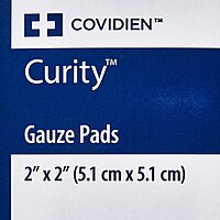 Curity™ Gauze Sponge – 2 × 2 Inch, 12-Ply, Sterile, 1 per Pack