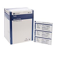 Telfa™ Island Dressing – 3 × 4 Inch, Sterile, Film Backing, Rectangle