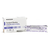McKesson Brand Sterile Stainless Steel Surgical Blade No. 10