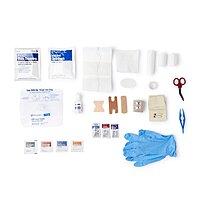McKesson 50-Person First Aid Kit – Durable Plastic Hard Case, Workplace & Facility Ready
