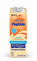 Vital® Peptide 1.5 Cal Oral Supplement – Vanilla Flavor, 8 oz Reclosable Carton
