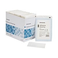 McKesson Sterile Non-Adherent Dressing with Adhesive 2" x 3" (BX/100EA)