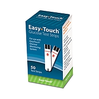 EasyTouch Blood Glucose Test Strips, 50 Count