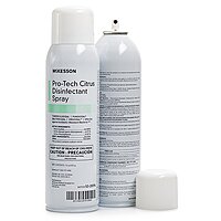 McKesson® Pro-Tech Surface Disinfectant Cleaner Alcohol Based Aerosol Spray 16 oz Citrus Scent