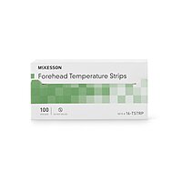 McKesson Single-Patient Skin Thermometer – 94°–104°F Range, Line Indicator Display