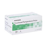 McKesson Single-Patient Skin Thermometer – 94°–104°F Range, Line Indicator Display
