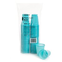 Disposable Polypropylene Drinking Cup – 5 oz, Blue