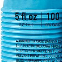 Disposable Polypropylene Drinking Cup – 5 oz, Blue
