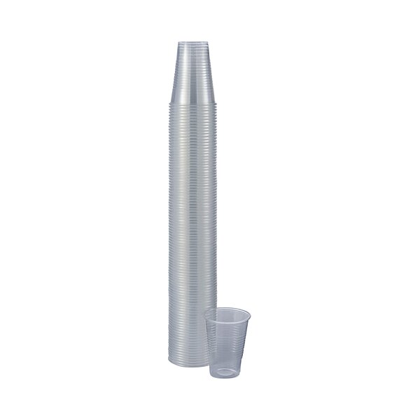 McKesson Drinking Cup, 9 oz, Clear Polypropylene, Disposable