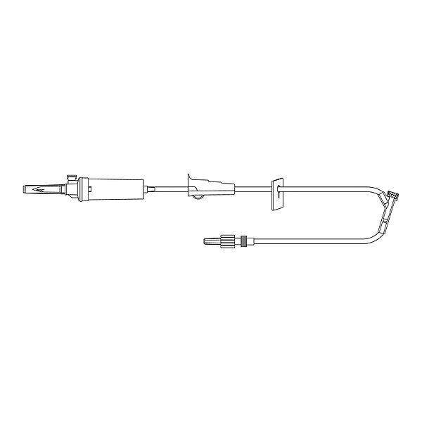 MedStream Primary IV Administration Set 1 Port 81 Inch 20 Drops / mL Drip Rate