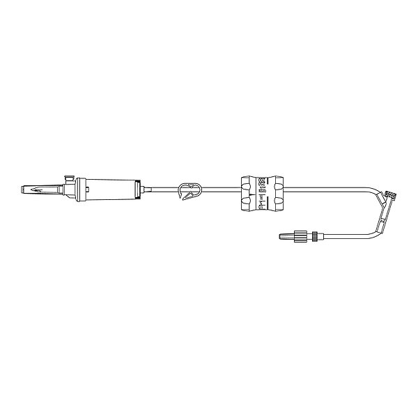 MedStream Primary IV Administration Set Gravity 1 Port 20 Drops / mL 92 Inch Tubing (BX/50EA)