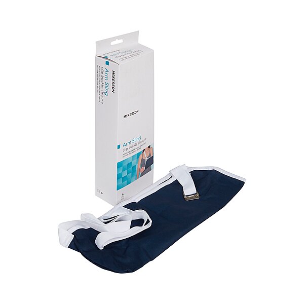 McKesson Arm Sling Medium Adjustable Strap with Buckle Closure