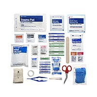 McKesson 50-Person First Aid Kit – Durable Plastic Case, Workplace & Facility Use