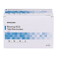McKesson Adult ECG Resting Electrodes Tab Connector (PK/10EA)