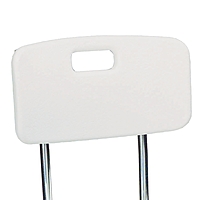 McKesson Bariatric Bath Bench, Aluminum Frame, With Backrest, 20 Inch Seat Width, 500 lb Capacity, (EA/1)