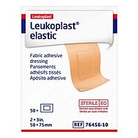 Leukoplast® Adhesive Strip Tan 2 X 3 Inch Sterile
