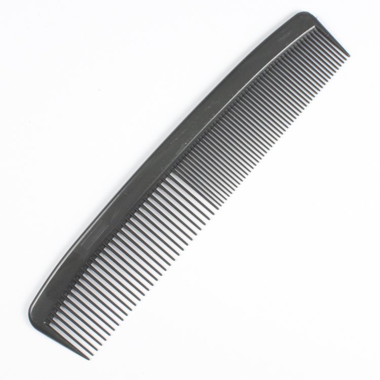 Dynarex 5 Inch Black Plastic Comb (BX/12EA)