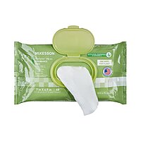 McKesson Flushable Personal Wipes – Unscented, Soft Pack, 48 Count