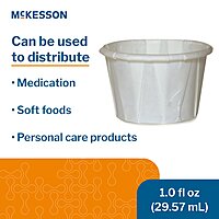 RJ Schinner Soufflé Cup, 1 oz, White Paper, Disposable, SL/250EA or CS/20SL/250EA