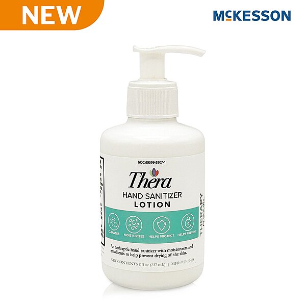 Thera® Hand Sanitizer 8 oz. Ethanol Lotion Pump Bottle
