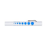 McKesson Disposable Penlight – White Light, 4.5", with Pupil Gauge