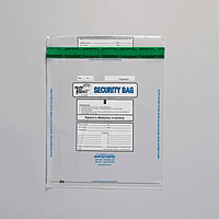 Patient Medicine Inventory Bag HCL® 12 X 14 Inch Polyethylene Adhesive Closure Clear