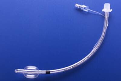 Safety Clear Plus™ Cuffed Endotracheal Tube 7.5 mm ID Curved 330 mm Adult Murphy Eye