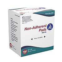 Dynarex® Non-Adherent Dressing – 2 × 3 Inch, Sterile, 100 per Pack