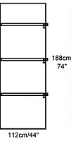 Cardinal Universal C-Arm Drape 41 x 74 Inch Poly Drawstrap (BX/10EA)