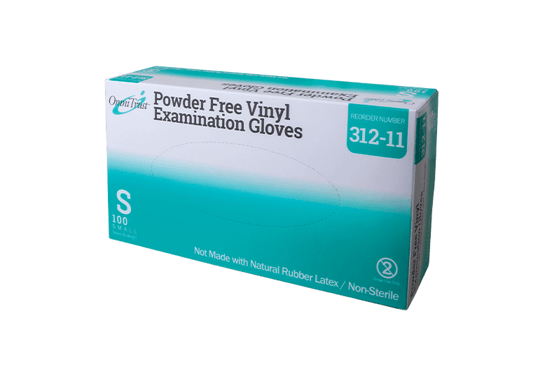 OmniTrust® #312 Series Vinyl Powder-Free Examination Gloves
