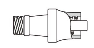 ICU Medical Adapter Plug Sterile Male Clave Port Luer Lock NonDEHP