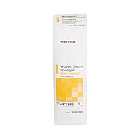 McKesson® Gauze Sponge 2 Inch × 2 Inch 8-Ply Non-Sterile 200 Count