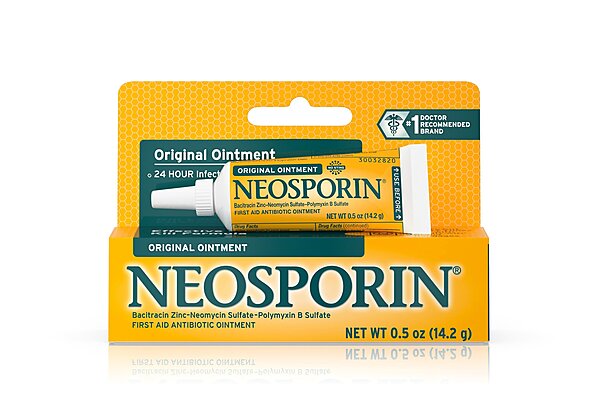 Neosporin® First Aid Antibiotic Ointment – Bacitracin / Neomycin / Polymyxin B, 0.5 oz Tube