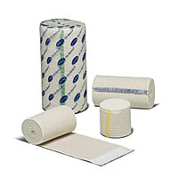 EZe-Band® LF Elastic Bandage 3 Inch × 5 Yard Tan Double Hook and Loop Closure (EA)