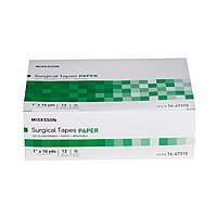 McKesson Medical Tape White 1 Inch X 10 Yard Paper NonSterile (RL/1EA)