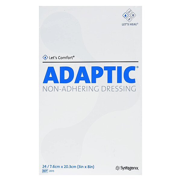 3M™ Adaptic™ Oil Emulsion Dressing – Sterile, 3" x 8" Rectangle