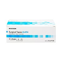 McKesson Medical Tape White 3 Inch X 10 Yard Silk-Like Cloth 