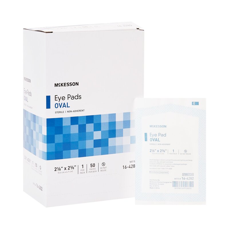 McKesson Non-Adherent Dressing – 2 × 3 Inch, Sterile, 100 per Pack