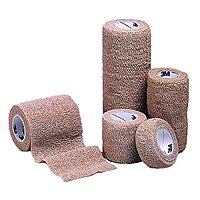 3M™ Coban™ Cohesive Bandage – Tan, 5 Yard Roll