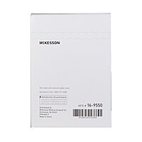 McKesson Flexible Drinking Straw, 7-3/4 Inch, White, Individually Wrapped, BX/500EA or CS/20BX/500EA