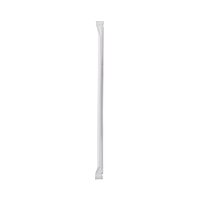McKesson Flexible Drinking Straw, 7-3/4 Inch, White, Individually Wrapped, BX/500EA or CS/20BX/500EA