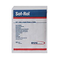Sof-Rol® Undercast Padding – 4 Inch × 4 Yard, Rayon, NonSterile