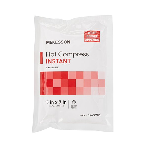 McKesson Instant Hot Packs Small General Purpose Disposable