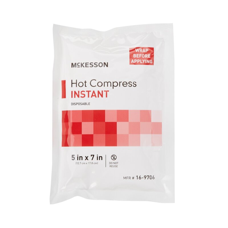 McKesson Instant Hot Packs Small General Purpose Disposable 