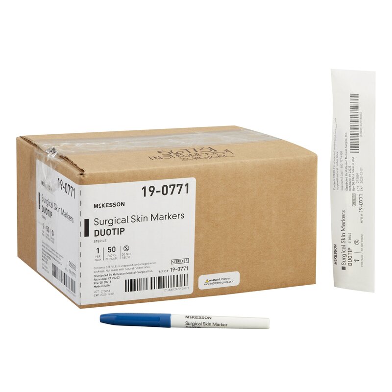 McKesson Sterile Skin Marker Prep-Resistant Dual Tip (EA)