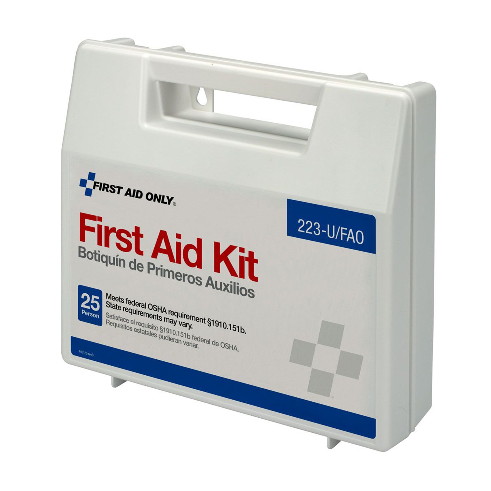 First Aid Only® First Aid Kit 25 Person Plastic Case