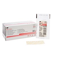 Steri-Strip™ Reinforced Skin Closure Strip – 1/4" × 3", White, Sterile